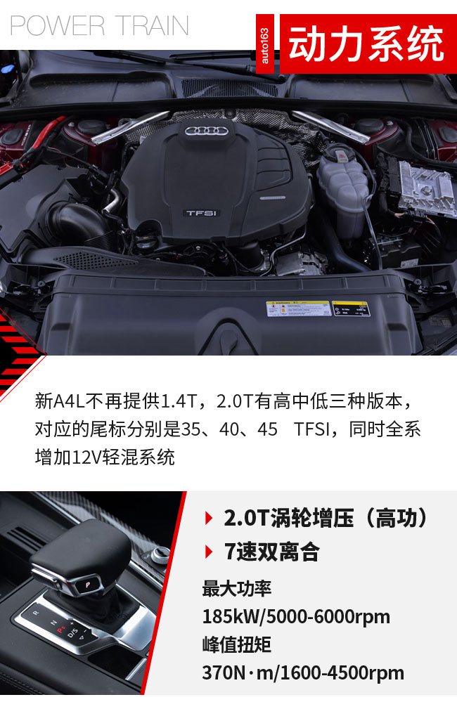 从平淡到带感 新奥迪A4L实现了对3系的反戈一击